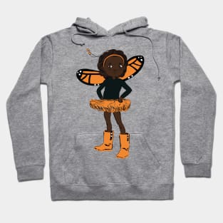 Monarch Butterfly Girl Hoodie